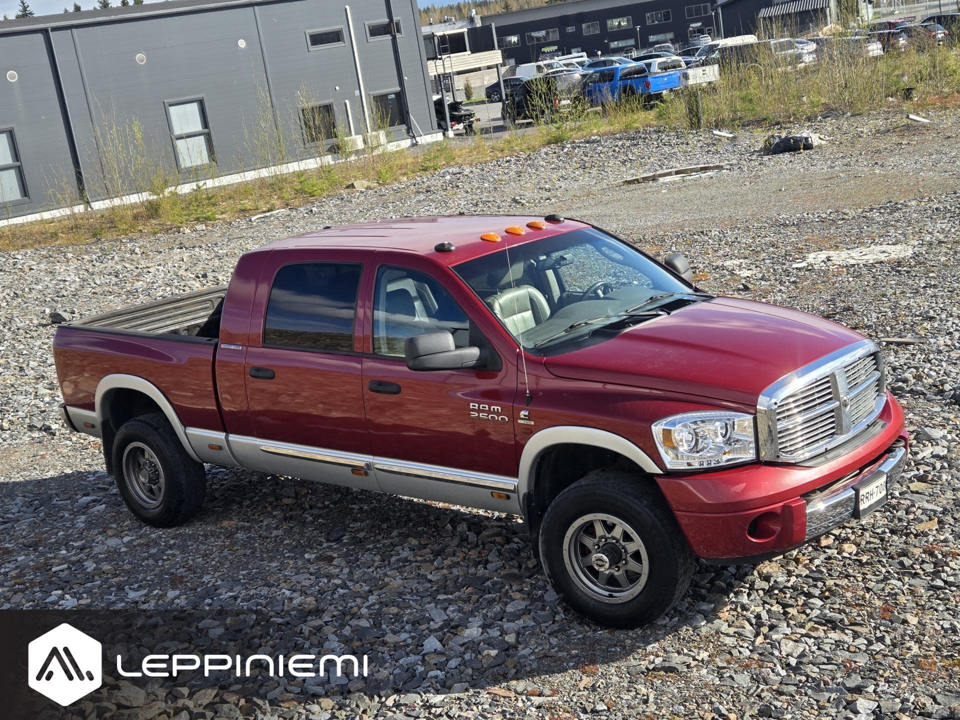 Dodge Ram 2500 2500 LARAMIE MEGACAB 4X4 5.9 Cummins TD, vuosimalli 2006, punainen