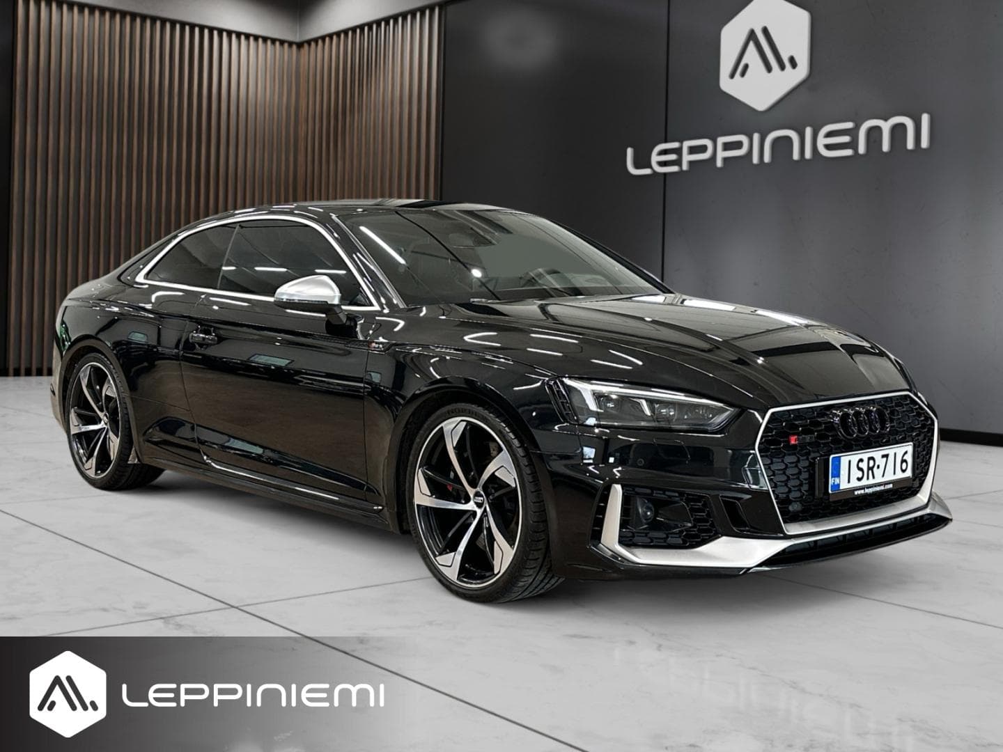 Audi RS5 Coupé 2,9 V6 TFSI 331 kW quattro tiptronic, vuosimalli 2018, musta — kuva 1/19