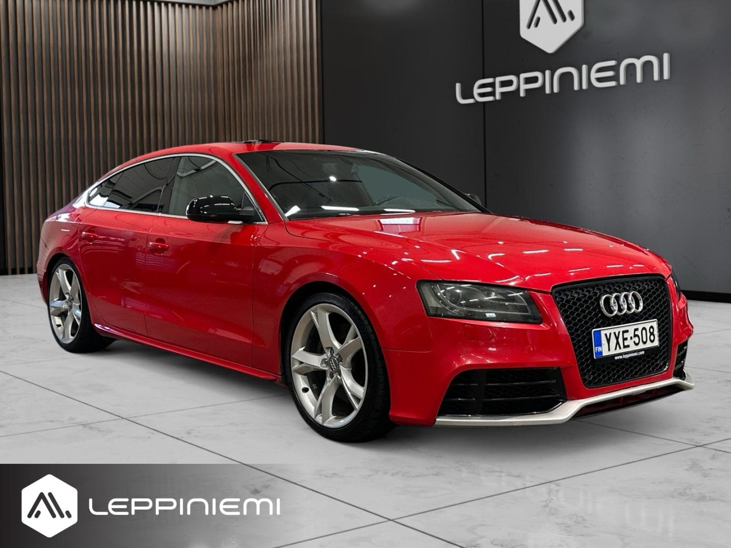 Audi S5 Sportback 3.0 V6 TFSI ABT 293kW quattro S tronic, vuosimalli 2010, punainen