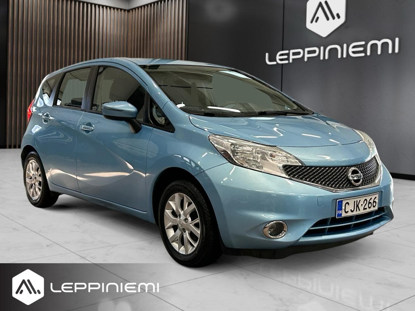 Nissan Note 1,2 Acenta 5MT Facelift, vuosimalli 2014, sininen — kuva 1/23