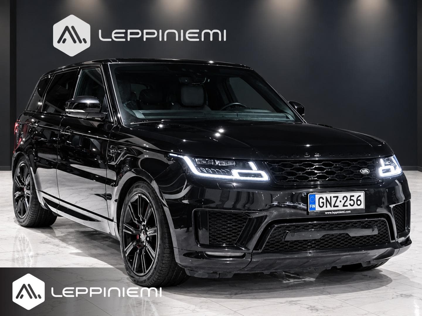 Land Rover Range Rover Sport P400e Plug-in Hybrid HSE Dynamic, vuosimalli 2022, musta